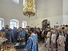 Ежегодный молебен на начало учебного года в Успенском кафедральном соборе Сергиева Посада